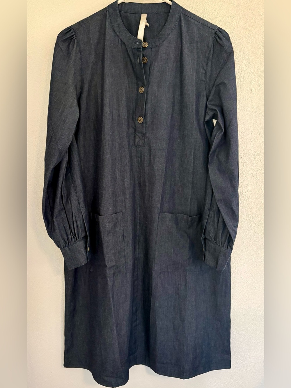Mata Traders Blue Denim Ranji Dress S